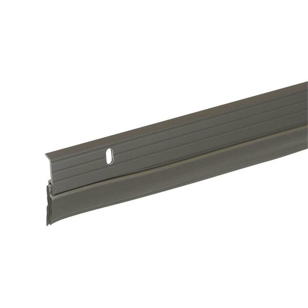 Grilltown 1.75 x 36 in. Aluminum & Vinyl Door Sweep - Bronze GR2629937 - main
